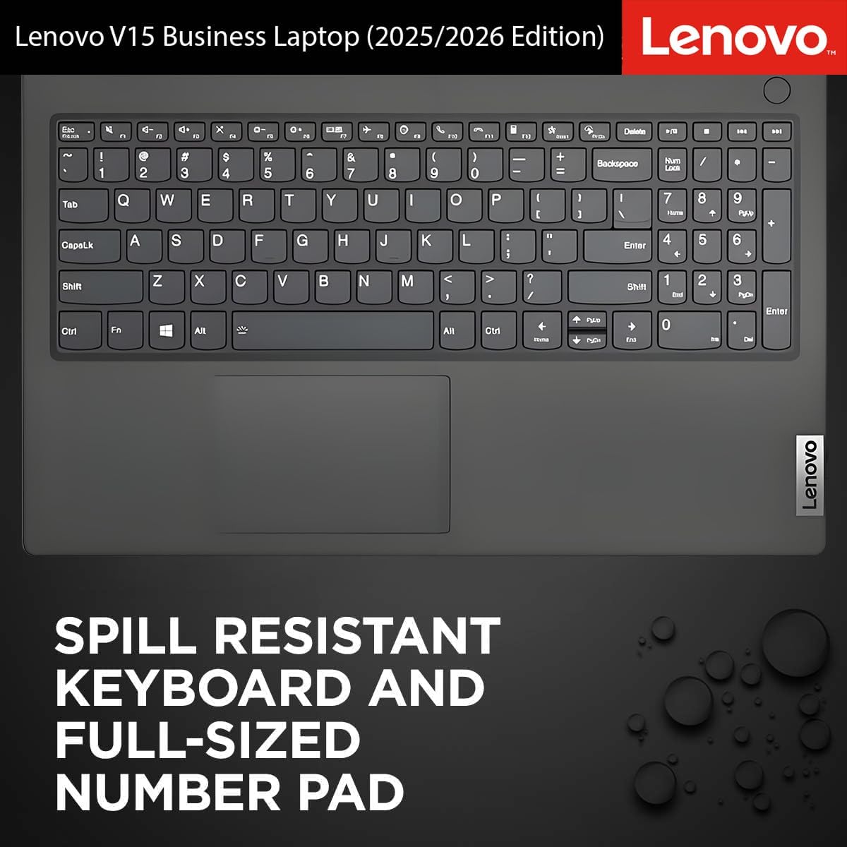 Lenovo 2026 New V15 Business and Student Laptop, Ryzen 3 7320U(Outperforms Intel i7-1065G7), 16GB RAM, 512GB SSD, 15.6' FHD, Ultra Quiet Design, Long Battery Life, Wi-Fi 6, Bluetooth 5, Windows 11 Pro