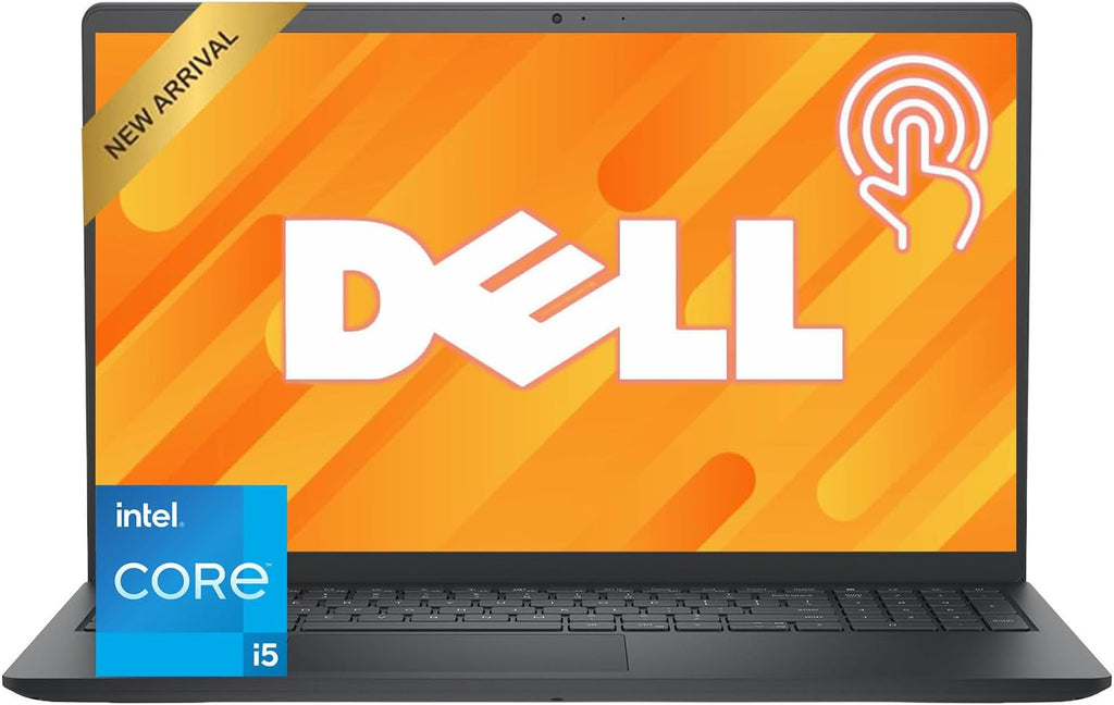 Dell 15.6' FHD Touchscreen Laptop | 13th Gen Intel Core i5-1334U(Beat i7-1250U) | 12GB RAM | 256GB PCIe SSD | Wi-Fi 6 | 1080p Webcam | Copilot AI | USB-C | Business & Study Ready | Windows 11