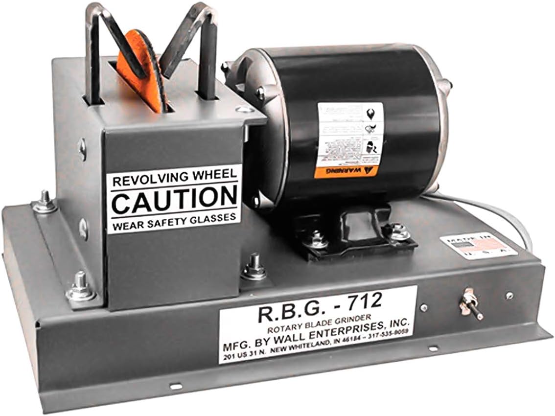 RBG 7' Professional Fast Grind Lawn Mower Blade Sharpener 712