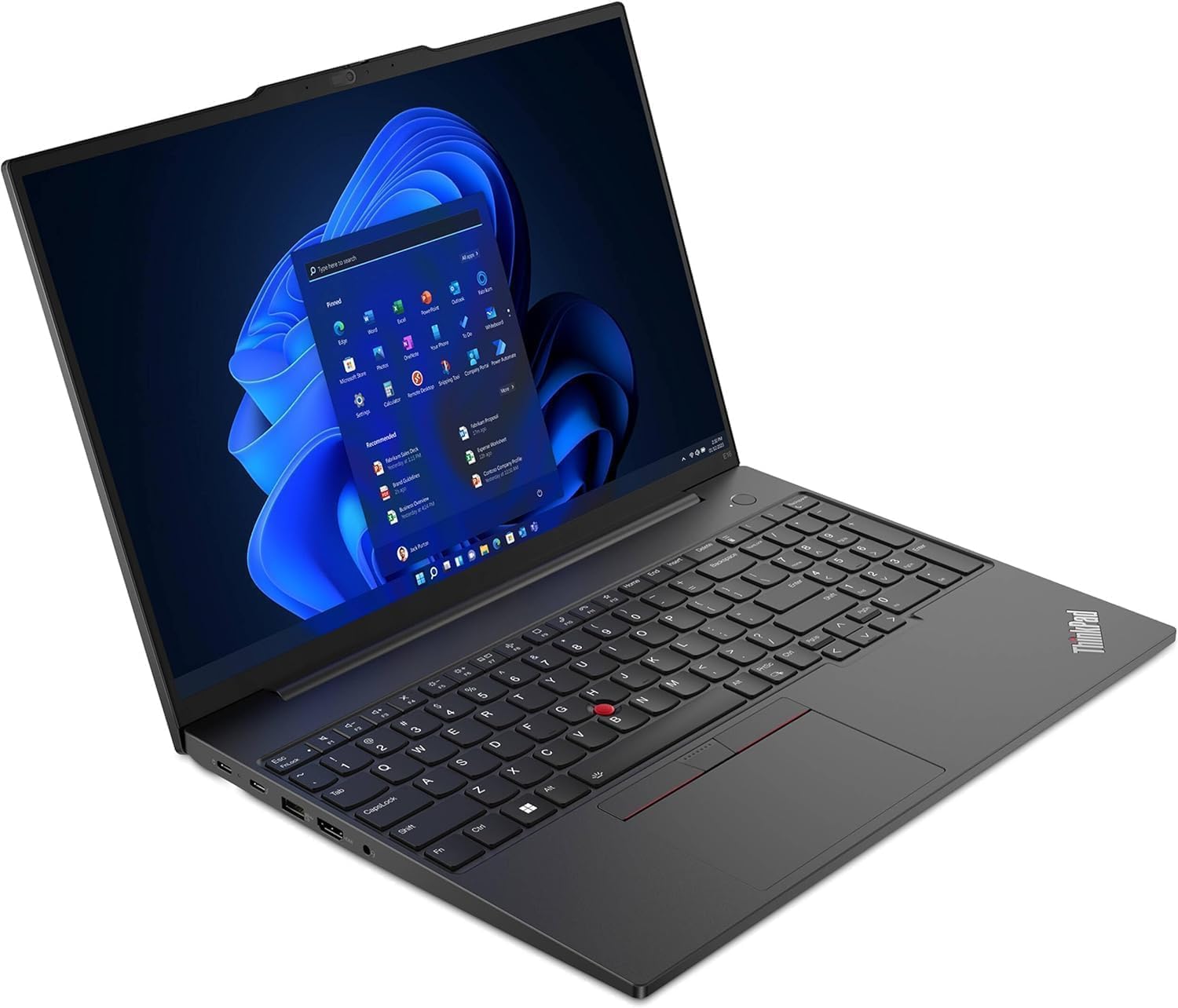 Lenovo ThinkPad T16 Gen 3 Business AI PC Laptop (16' FHD+ Touchscreen, Intel 12-Core Ultra 7 155U (> i7-1355U), 16GB DDR5, 512GB SSD), 2x Thunderbolt 4, Fingerprint, Backlit, 5MP Webcam, Win 11 Pro