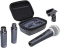 NUX B-3RC 2.4GHz Microphone Wireless System with Charging Case, Microphone Bundle, 24-bit/44.1kHz, Long Distance Transmission, Ultra-Low Latency, Long Lasting Battery, Auto Pairing