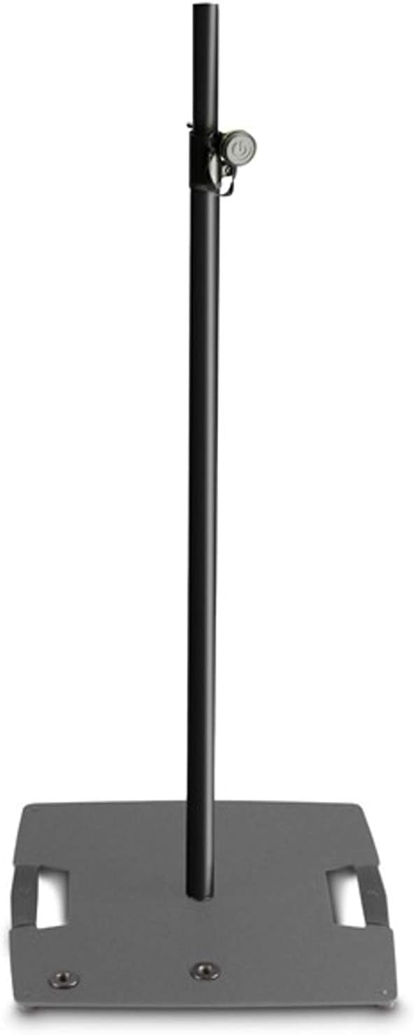 Gravity Lighting Stand GLS 431 B Lighting Stand with 3-Position Square Steel Base for Stage and Events, Black