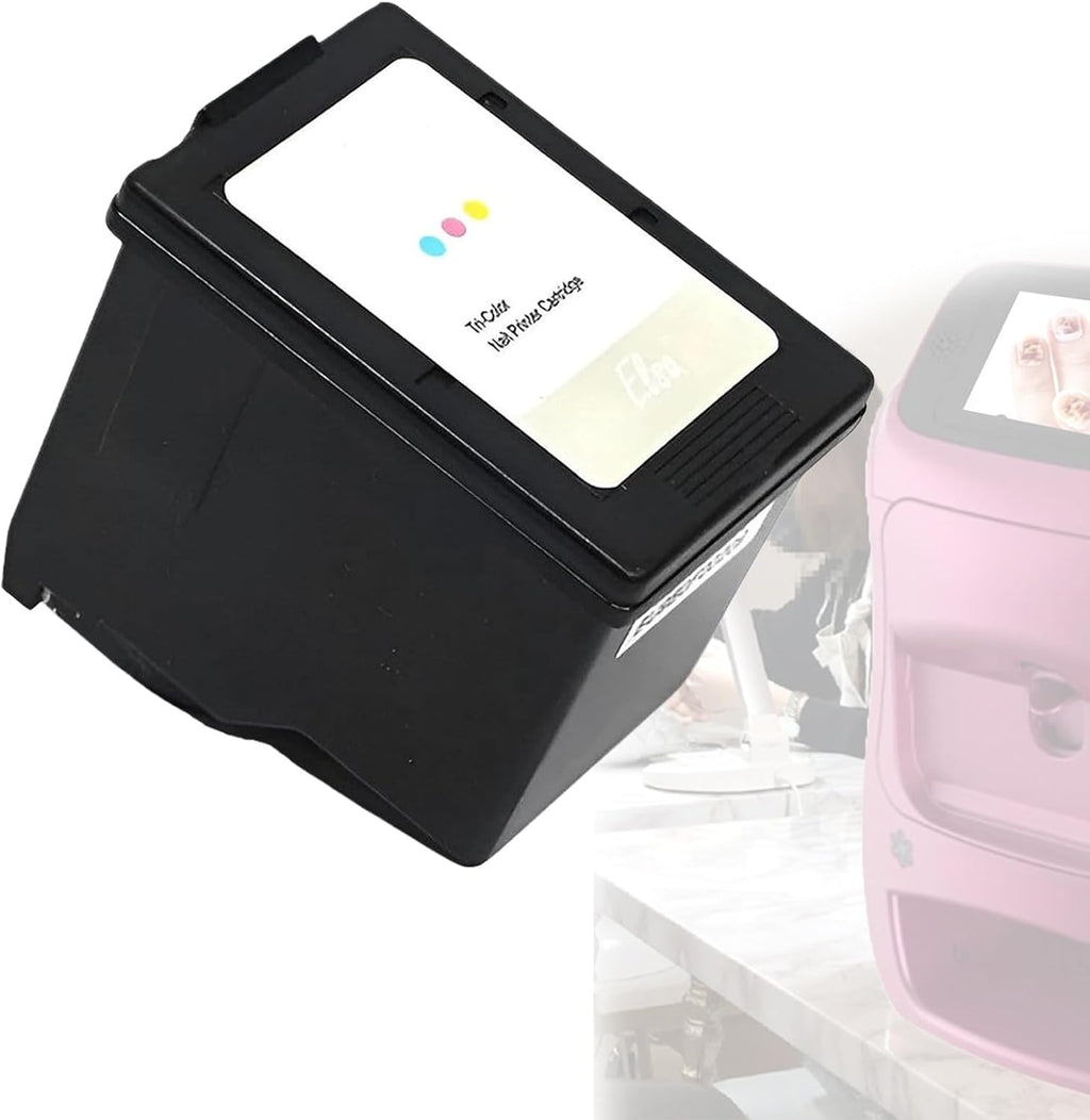 3D Nail Printer Printer Ink Cartridge, High-Definition Painting for 800 Nails, Replacement for Nail Art Equipment and for Girls' Home Beauty & Personal Care Pinkinkcartridge