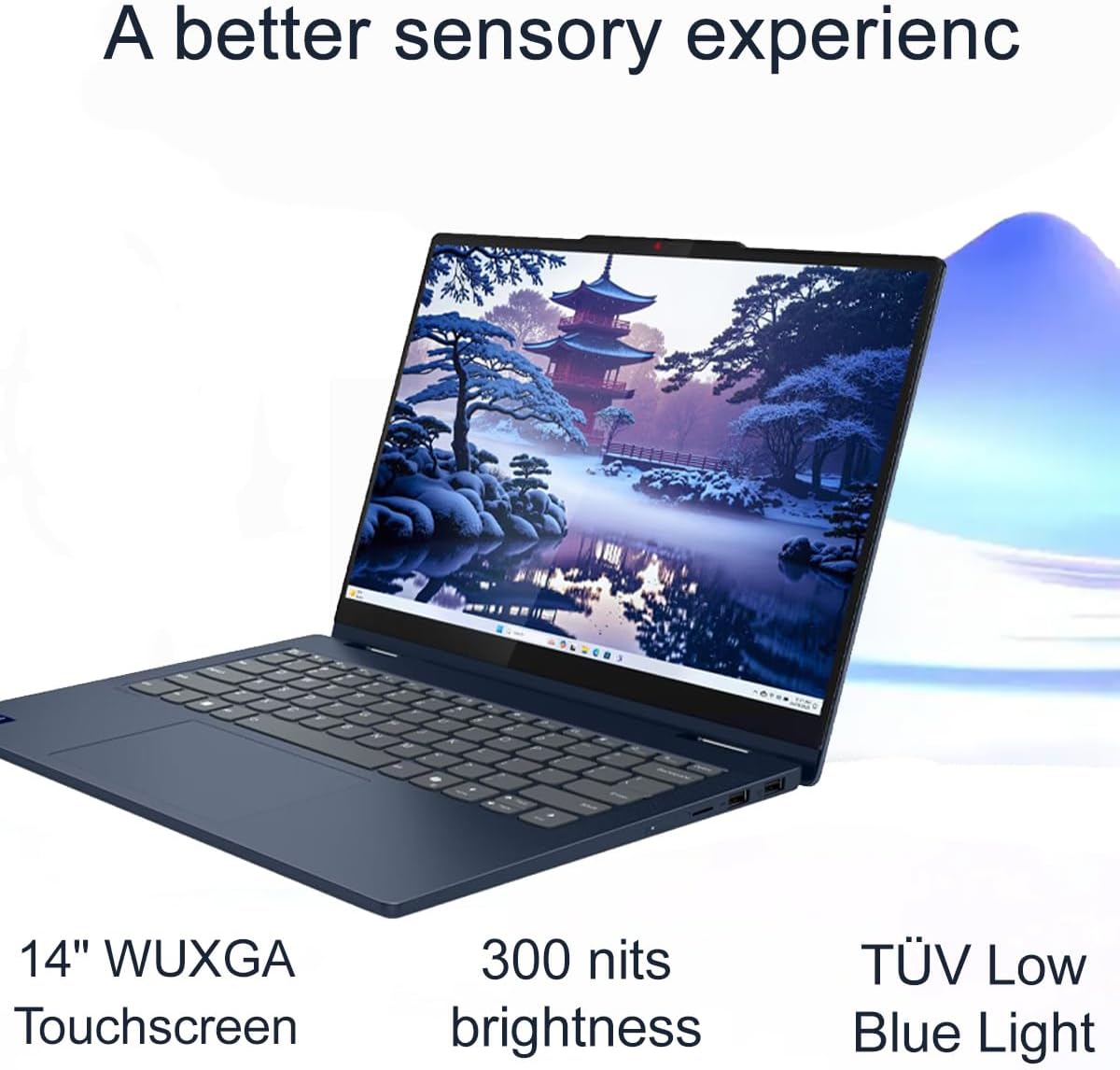 Lenovo IdeaPad Flex 5i 2-in-1 Laptop (14' FHD+ Touchscreen, Intel Ultra 5 Gen 2 225U, 8GB RAM, 512GB SSD, 12-Core (>i7-1355U)) AI PC for Creator, Backlit, Designer, IR Webcam, Win 11 Home
