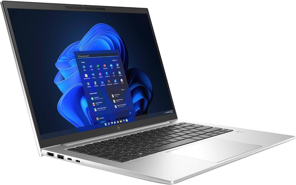 HP EliteBook 840 G9 14' FHD Intel Core i5-1245U 1.6GHz Deca Core, 16GB RAM, 512GB Solid State Drive, Windows 11 Pro 64Bit, CAM, Silver (Renewed)