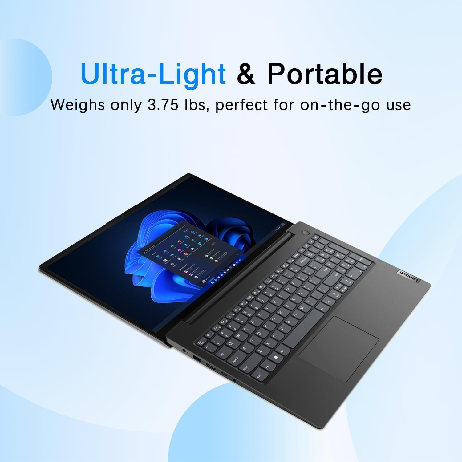 Lenovo V15 Business Laptop | 2025/2026 Edition | Intel Pentium 4-Core Series Processor | 15.6 FHD Screen (1920 x 1080) | 16GB RAM | 1TB PCIe SSD | Ethernet RJ-45 | WiFi-6 | Windows 11 Pro