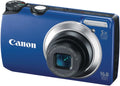 Canon Powershot A3300 16 MP Digital Camera with 5x Optical Zoom (Blue)