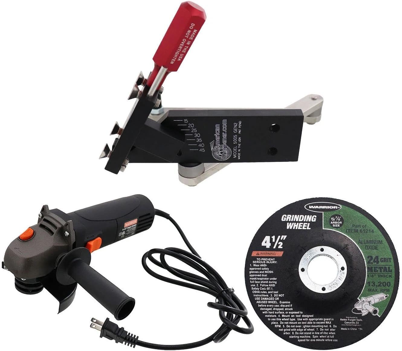 ACTIVLIFE for All American Sharpener 5005 Adjustable Lawn Mower Blade Sharpener and Grinder