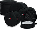 Gator Cases Protechtor Series 5 piece Padded Drum Bag Set for Standard Kits; 22' Kick, 12' Tom, 13' Tom, 16' Tom, 14' Snare (GP-STANDARD-100)