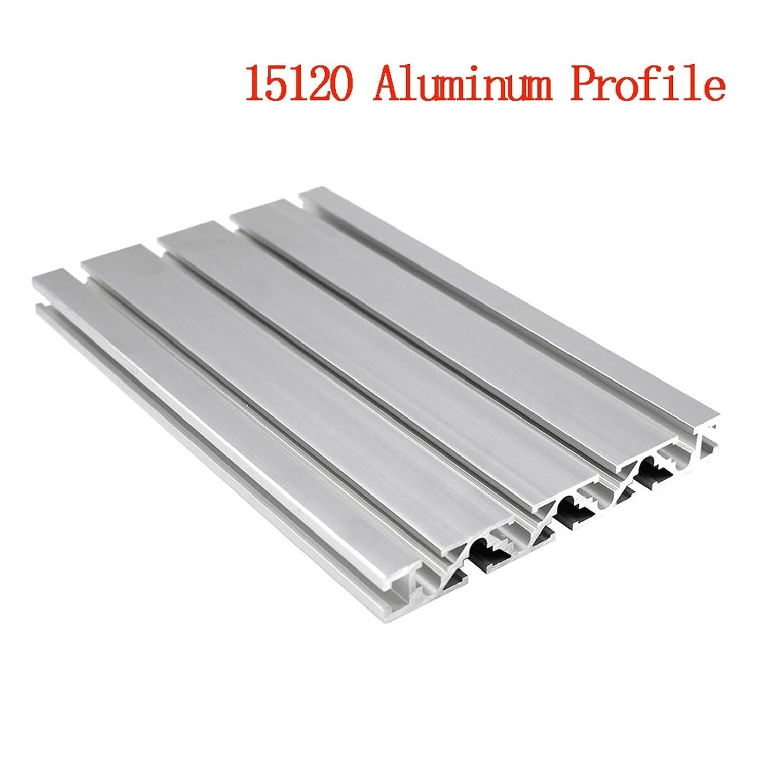 1 pcs 15120 Aluminum Profile T-Slot Extruded Anodized Linear Guide 300mm-500mm 15x120mm with M6 T-nut for DIY 3D Printer Table Leisurely(300mm)