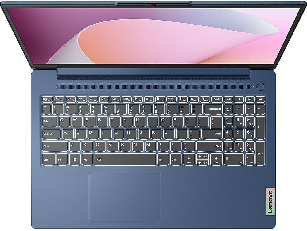 Lenovo IdeaPad Slim 3 Personal Laptop, 2024, 15.6' 1920 x 1080 Touch, AMD-8 Core Ryzen 7 7730U, 16GB LPDDR4, 512GB SSD, Win11 Home, Backlit KB, Wi-Fi 6, BT 5.2, 720p HD Camera, Abyss Blue