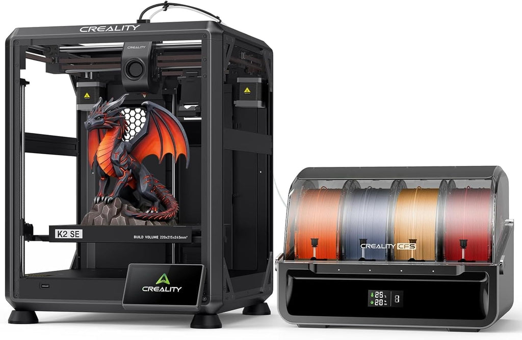 Creality K2 SE 3D Printer Bundle with CFS Multi Color 3D Printer Automatically Filament System