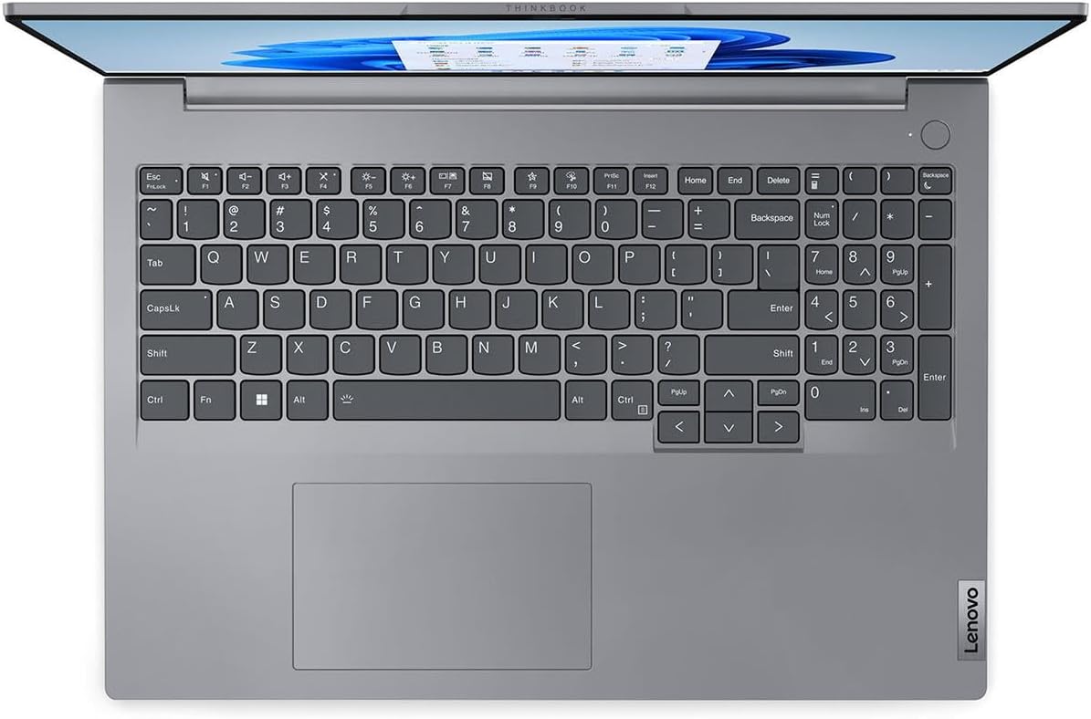 Lenovo ThinkBook 16 Gen6 Notebook - Intel Core i5-1335U (10 Core) 1.30GHz, 16GB DDR5, 512GB SSD, 16' WUXGA Touchscreen, Wifi6, BT, USB3.2, USB-C, TB4, HDMI, NIC, W11Pro (Renewed)