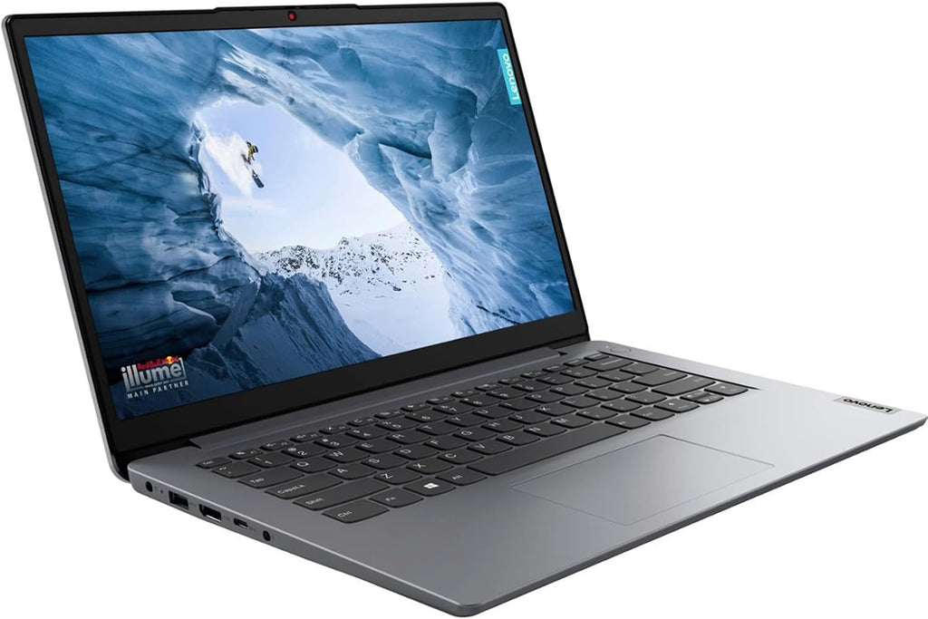 Lenovo IdeaPad 1 Student Laptop, 14' HD Display Intel Celeron N4020, 4GB RAM, 128GB eMMC,Long Battery Life-Up to 11 Hours, Wi-Fi 6, Windows 11 Home Business Laptop