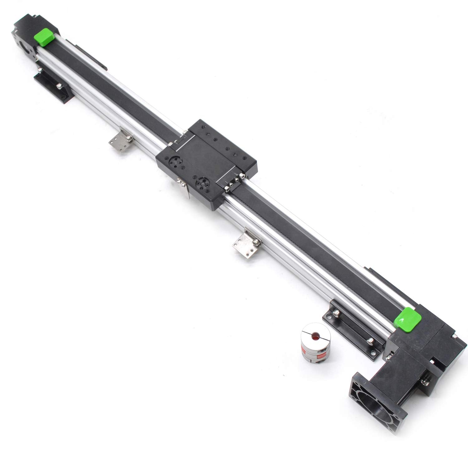 High Speed 1500mm Stroke Belt Drive Linear Guide Rail Motion Slide Actuator Module with NEMA 23 Motor Interface - Sliding Table Stage for CNC 3D Printer & DIY Gantry Systems