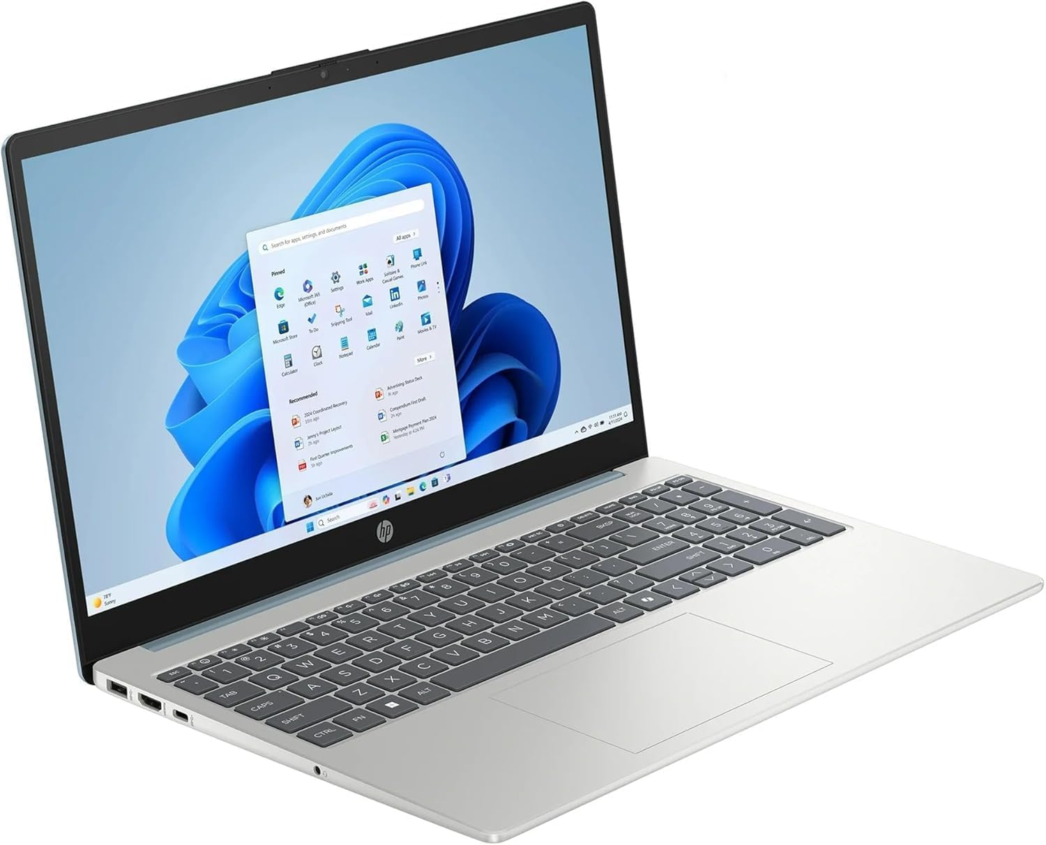 HP 15.6' FHD Touch Screen Student Laptop, 8-Core Intel Core i3-N305(Up to 3.8GHz) 8GB DDR4 RAM 512GB SSD, Laptop Computer with HD Private Webcam Fast Charge Copilot AI WiFi 6 Win11, w/GM Accessory