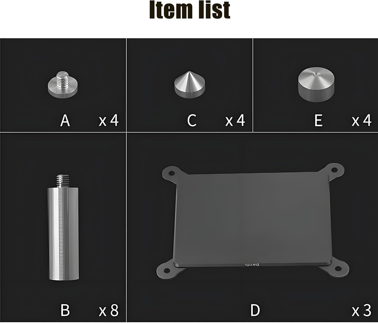 Aluminum Audio Rack, Open Storage Shelf, Mini HiFi Media Stand, Floor-Standing TV Stand, Small Media Storage Cabinet for HiFi Audio Equipment DAC Amplifier Amp