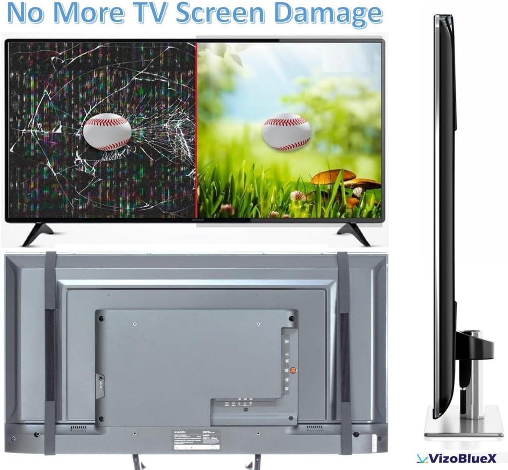 VizoBlueX 65 inch Blue Light and Damage TV Screen Protector. Protection Shield & Anti-Blue Light Filter Blocking UV for LCD LED 4K OLED QLED (57.3 x 32.9 inch)