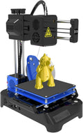 FDM Mini 3D Printer, DIY High Accuracy Small 3D Printer for Beginners, Fast Heating, 4x4x4in Printing Volume, Portable 3D Printers for Windows XP 7 8 10 Black