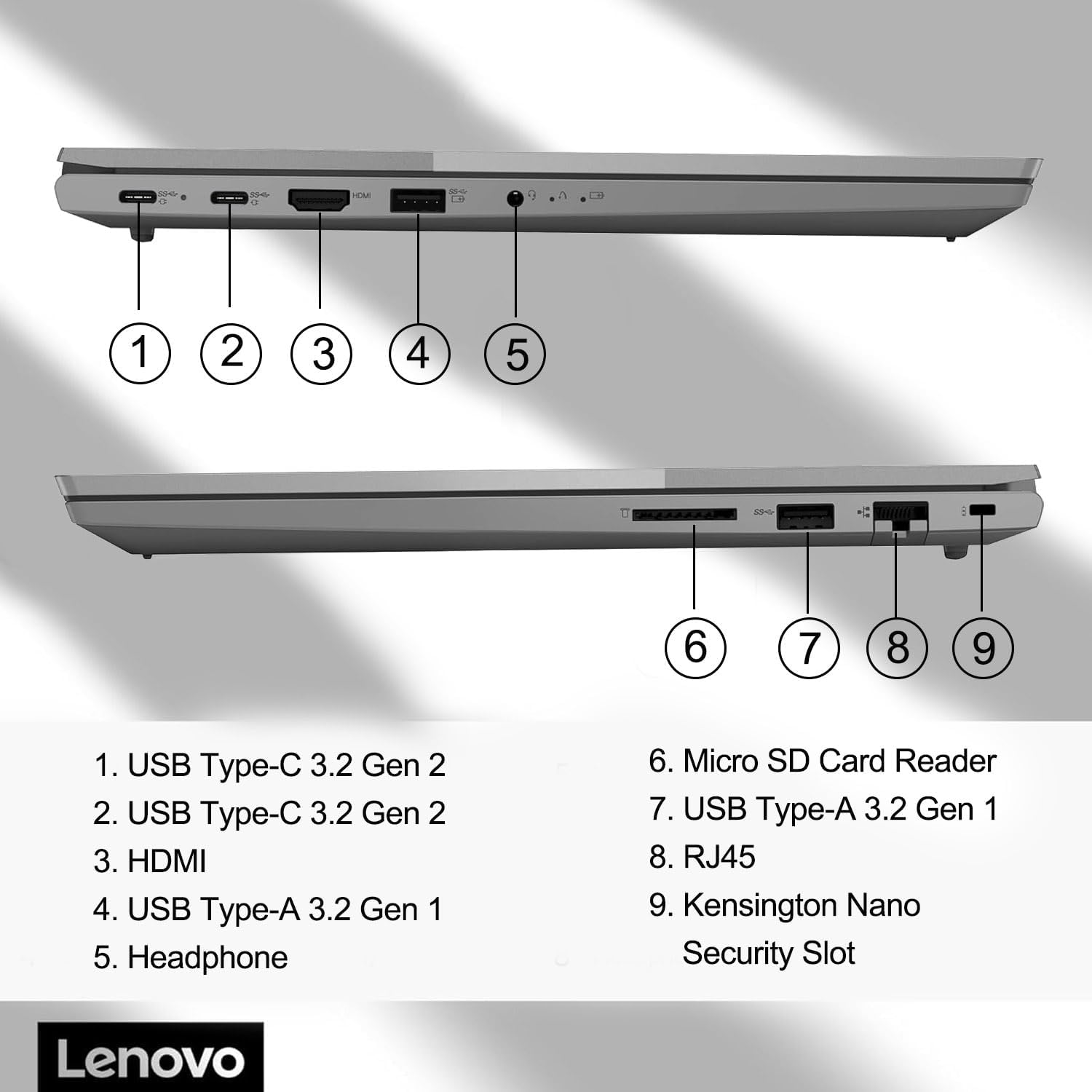 Lenovo ThinkBook 15 Business Laptop, 15.6' FHD Display, AMD Ryzen 7 5825U (Beat i7-1165G7), 16GB RAM, 512GB SSD, FP Reader, HDMI, RJ45, Webcam, Wi-Fi 6, Windows 11 Pro, Grey, 1 Yr Warranty