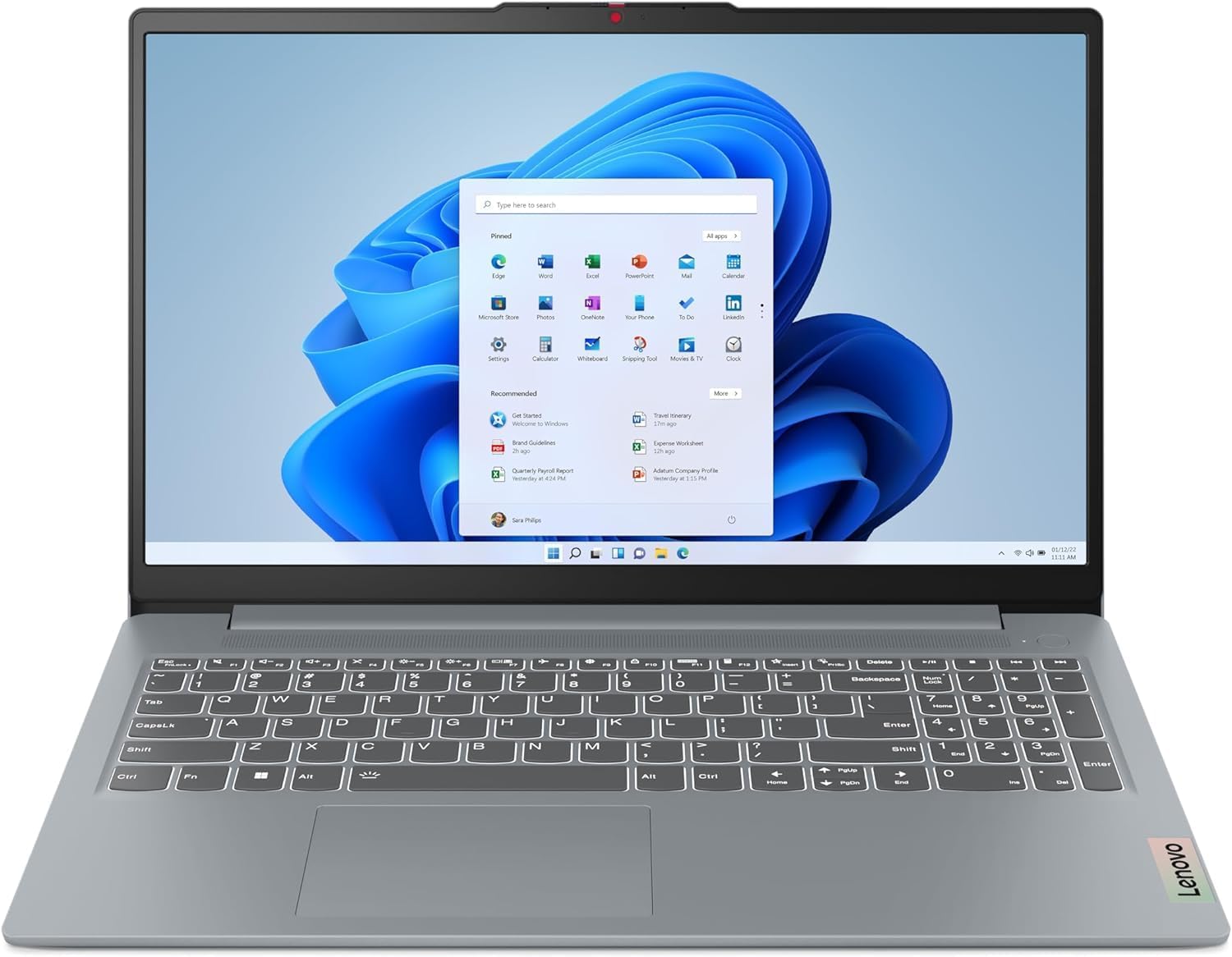 Lenovo IdeaPad Slim 3 15IAN8 Laptop 2025 15.6' FHD 1920x1080 Display Intel Core i3-N305, 8-core, Intel UHD Graphics, 8GB LPDDR5, 128GB SSD, Wi-Fi 6, Bluetooth 5.2, 720p HD Camera, Windows 11 Home