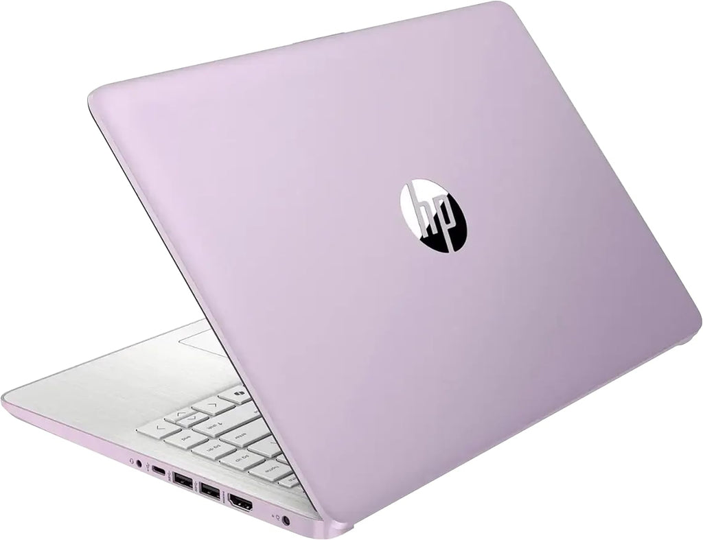 HP Stream 14' HD Laptop, Intel Processor N150, 4GB RAM, 128GB UFS, Intel Graphics, Webcam, Bluetooth, Windows 11s, Purple (Renewed)