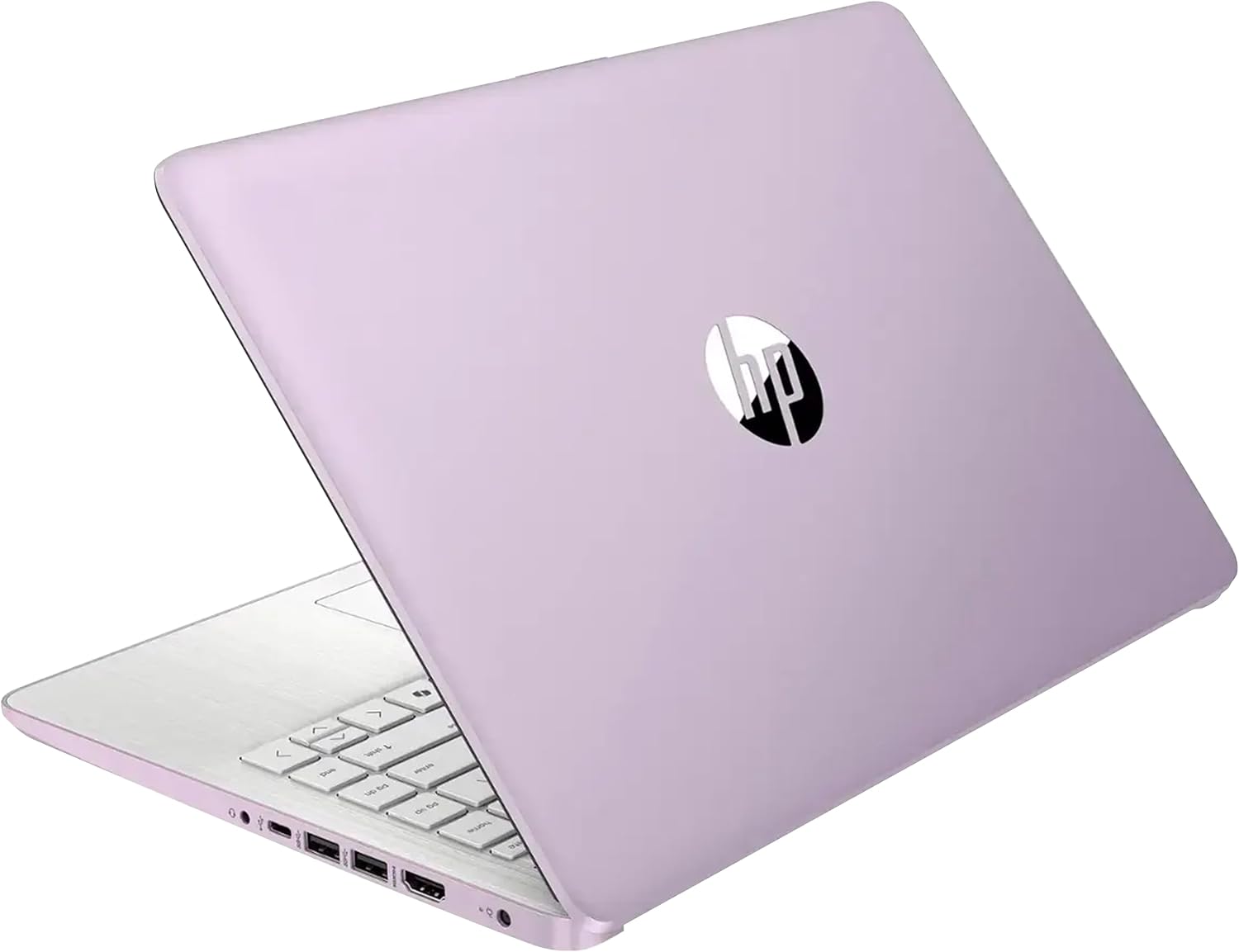 HP Stream 14' HD Laptop, Intel Processor N150, 4GB RAM, 128GB UFS, Intel Graphics, Webcam, Bluetooth, Windows 11s, Purple (Renewed)