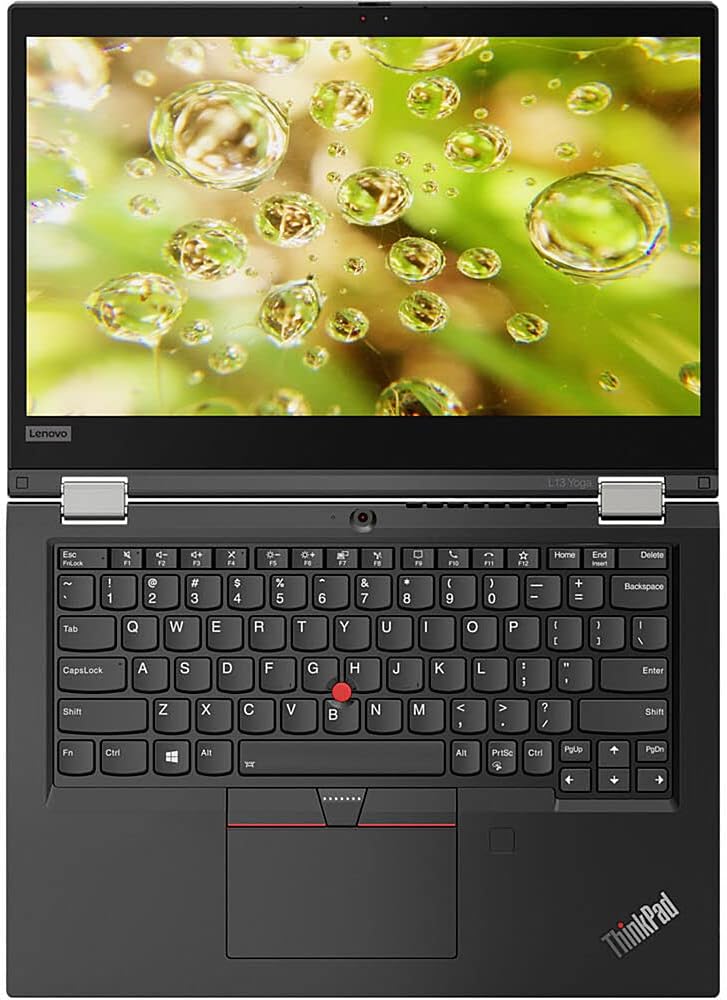 Lenovo - ThinkPad L13 Yoga 2-in-1 13.3' Touch-Screen Laptop - Intel Core i5-1021U - 8GB Memory - 256GB SSD - Black