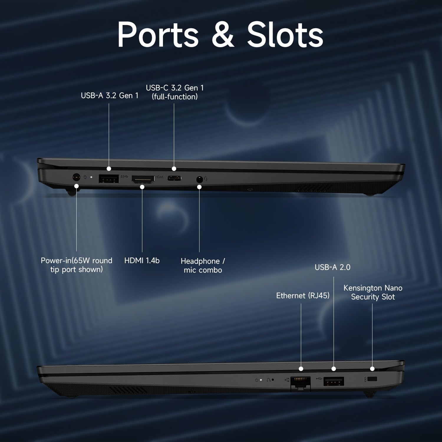 Lenovo V15 High-Performance Business Laptop, 15.6' FHD Display, 13th Gen Intel 10-Core i7-13620H, 24GB RAM, 1TB SSD, Webcam, HDMI, Wi-Fi 6, Windows 11 Pro, Bundle with ADATA 64GB USB Flash Drive