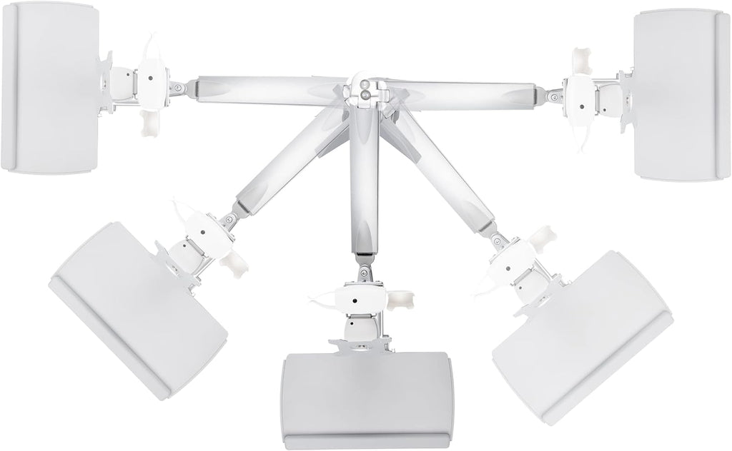 StarTech.com Sit-Stand Monitor Arm with Keyboard Tray - Adjustable Desk Mount Sit-Stand Workstation Arm for Single 27' VESA Display - Ergonomic Articulating Standing Desk Converter, TAA