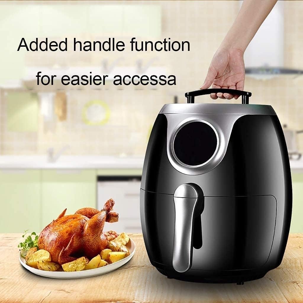 Air Fryer Oven, Airfryer Toaster Oven, Healthy Oil-Free Hot Air Fryer, 1800W Toaster Oven Air Fryer Combo, LED Touch Screen, Black