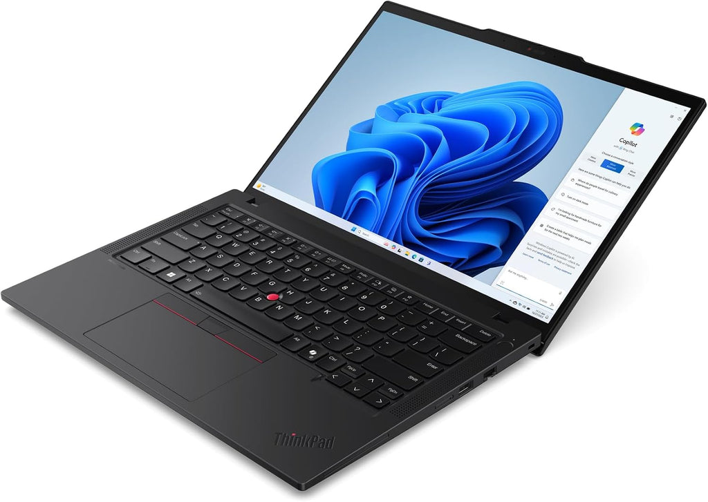 Lenovo ThinkPad T14 Gen 5 Business AI PC Laptop (14' FHD+, Intel 12-Core Ultra 7 155U (> i7-13700H), 64GB DDR5 RAM, 2TB SSD), Fingerprint, Backlit, 5MP Webcam, 2x Thunderbolt 4, Ethernet, Win 11 Pro