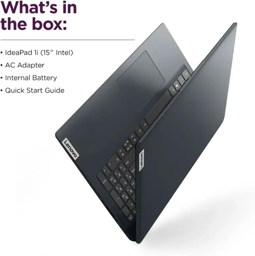 Lenovo IdeaPad 15.6 inch Laptop Computer with Microsoft 365 Home and Business • 36GB RAM • 2TB PCIe SSD • Intel Core • Wi-Fi 6 • 1TB Cloud Storage • 11HR Battery • Win 11 • WOWPC Recovery USB