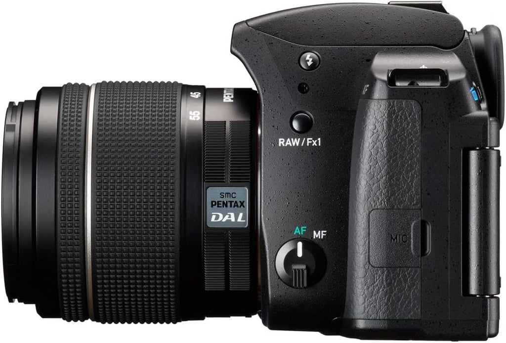 PENTAX KF APS-C Digital SLR Camera 18-55 WR kit with Dustproof, Weather-Resistant and Vari-Angle LCD Monitor, Black