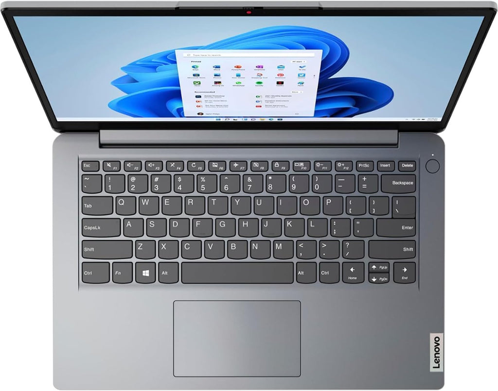 Lenovo IdeaPad 1 Student Laptop, 14' HD Display Intel Celeron N4020, 4GB RAM, 128GB eMMC,Long Battery Life-Up to 11 Hours, Wi-Fi 6, Windows 11 Home Business Laptop