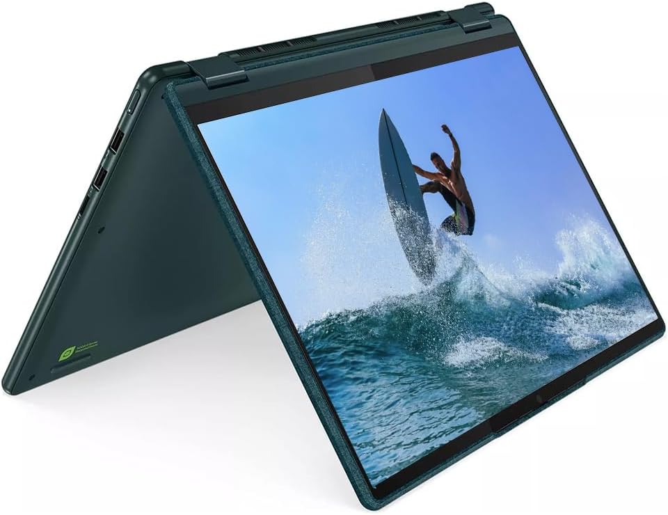 Lenovo Yoga 6 2-in-1 Touchscreen Laptop, Win 11 Pro, AMD Ryzen 5 7530U(Beat i7-1255U), 13.3' WUXGA (1920x1200) Laptop, 12.5H of Use, Backlit KB, Fingerprint, WiFi 6 (8GB RAM | 1TB SSD)