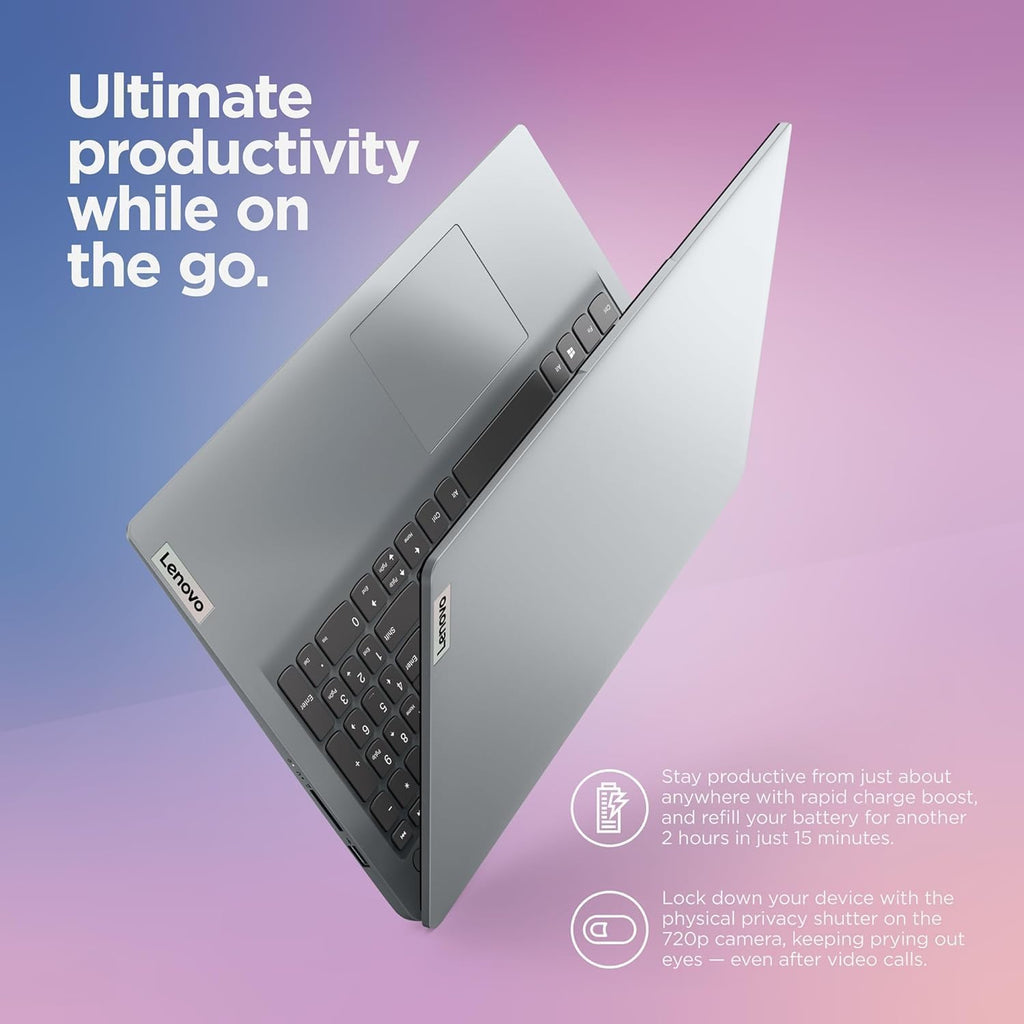 Lenovo IdeaPad Laptop 2025 Flagship 15.6' FHD IPS Touchscreen Computer, 16GB RAM, 1TB Storage (500GB SSD + 500GB Ext.), 6-Core Intel i3, WiFi 6, HubxcelAccessory, Win 11 Pro with Lifetime MS Office