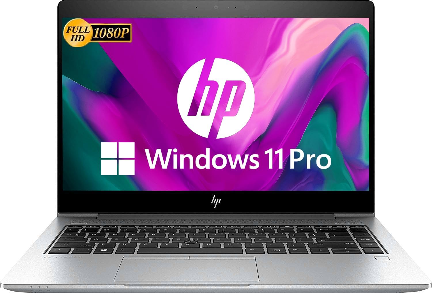 HP EliteBook 840 G6 14' FHD Laptop Computer, 8th Gen Intel Core i5-8365U 1.6GHz, 16GB DDR4 RAM 256GB SSD, HDMI, Type-C, Webcam, Windows 11 Pro (Renewed)