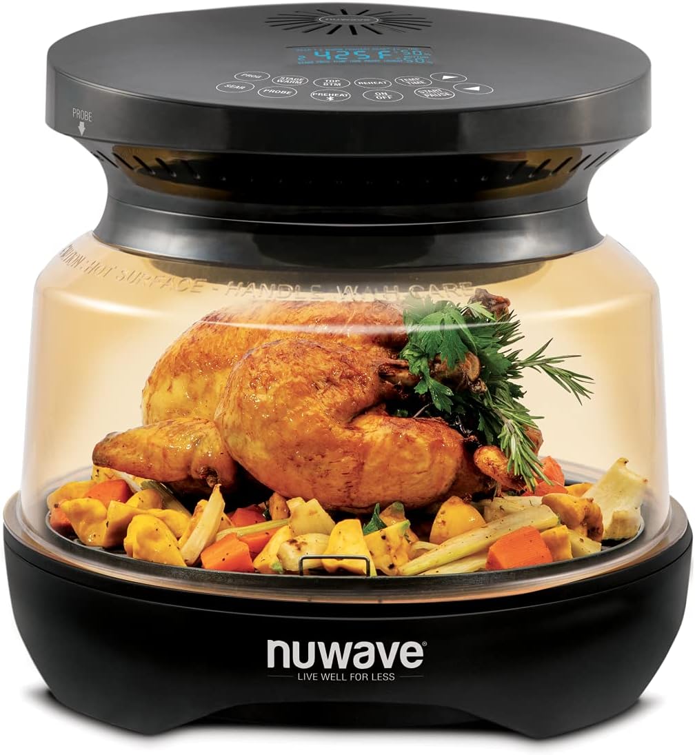 Nuwave Primo Infra-Red Grill Oven, Conduction, Convection & Infra-Red, Cook from Frozen without Defrosting or Preheating