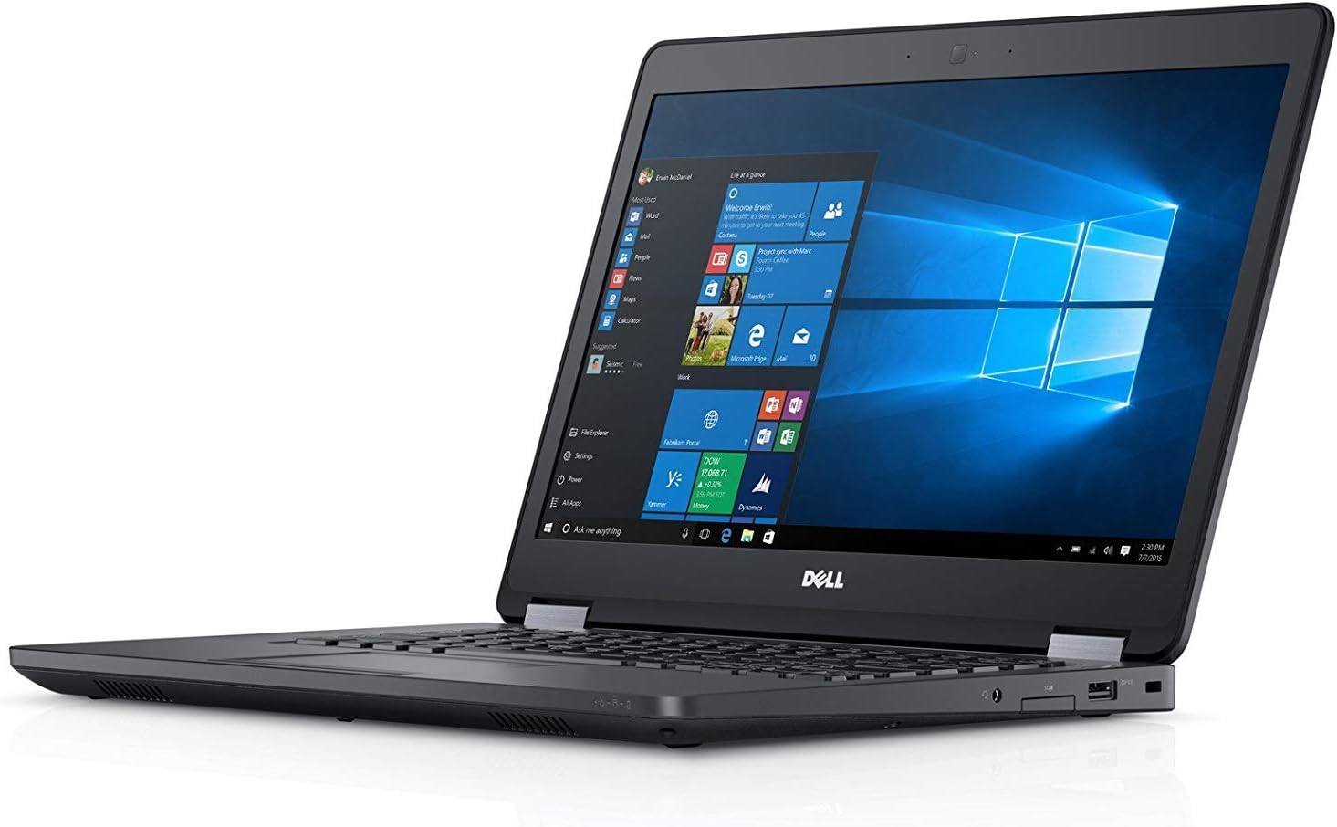 Dell Latitude E5470 14-inch Business Laptop Computer: Intel Core i5 6300U up to 3.0GHz/ 8GB DDR4 RAM/ 256GB SSD/WiFi/Bluetooth/USB 3.0/ HDMI/Windows 10 Professional (Renewed)