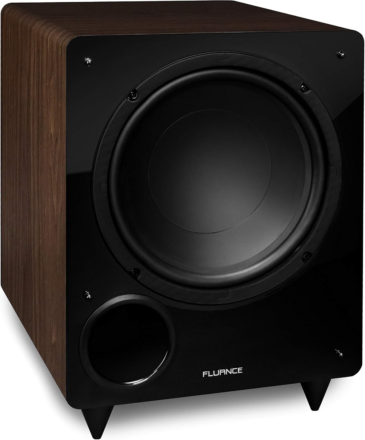 Fluance Elite High Definition Surround Sound Home Theater 5.1 Channel Speaker System Including Three-Way Floorstanding, Center Channel, Rear Surround Speakers and a DB10 Subwoofer - Walnut (SX51WR)