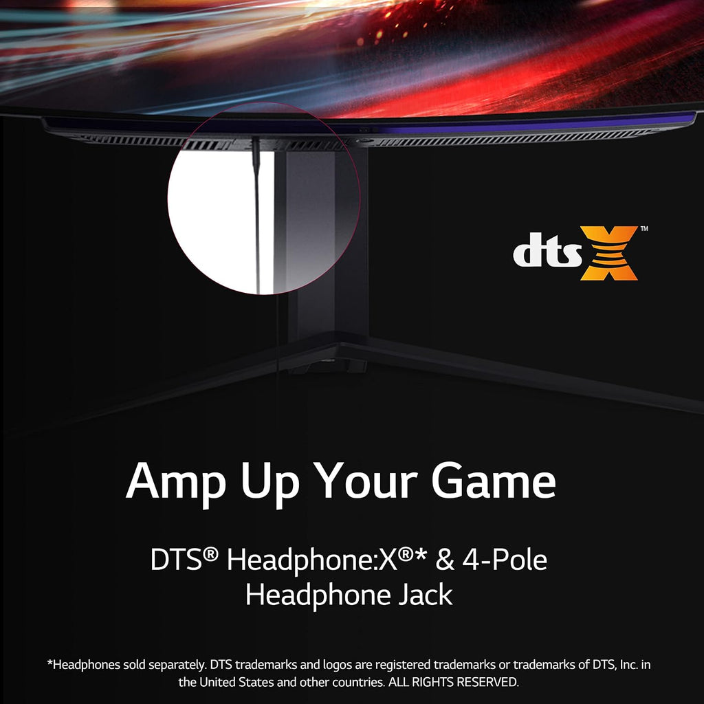 LG 27' Ultragear™ OLED QHD Gaming Monitor with 240Hz .03ms GtG & nVIDIA® G-SYNC® Compatible (Renewed), Black