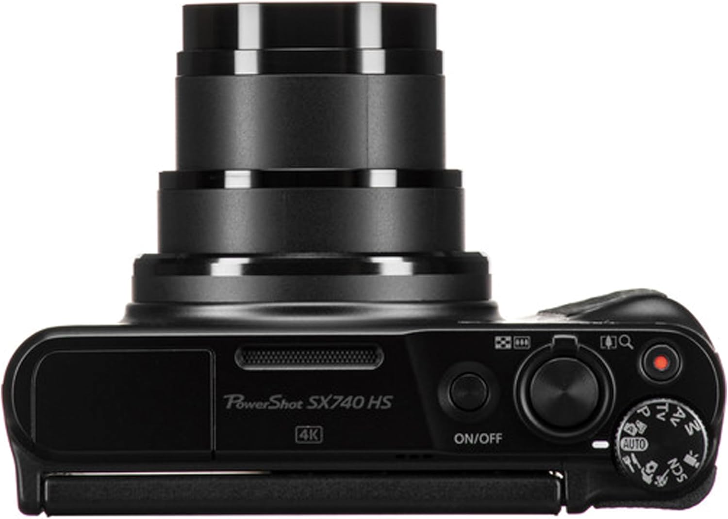 Canon Powershot SX740 HS Digital Camera (Black) + 64GB Memory + Stabilizing Grip + Software Pack +More (Value Bundle) (Renewed)
