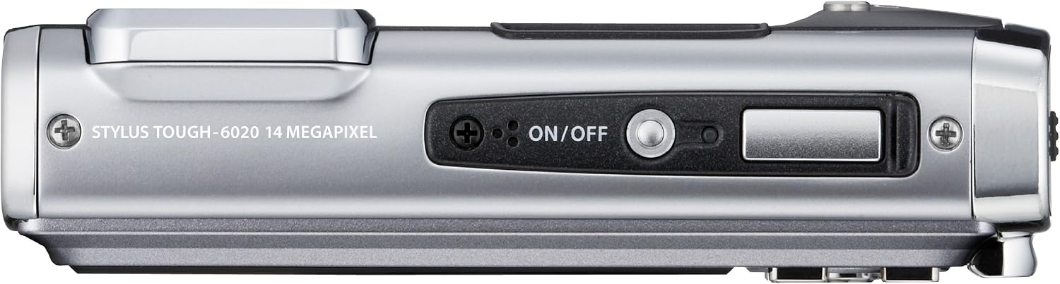 Olympus Stylus Tough 6020 14 MP Digital Camera with 5x Wide-Angle Zoom and 2.7-Inch LCD (Black)