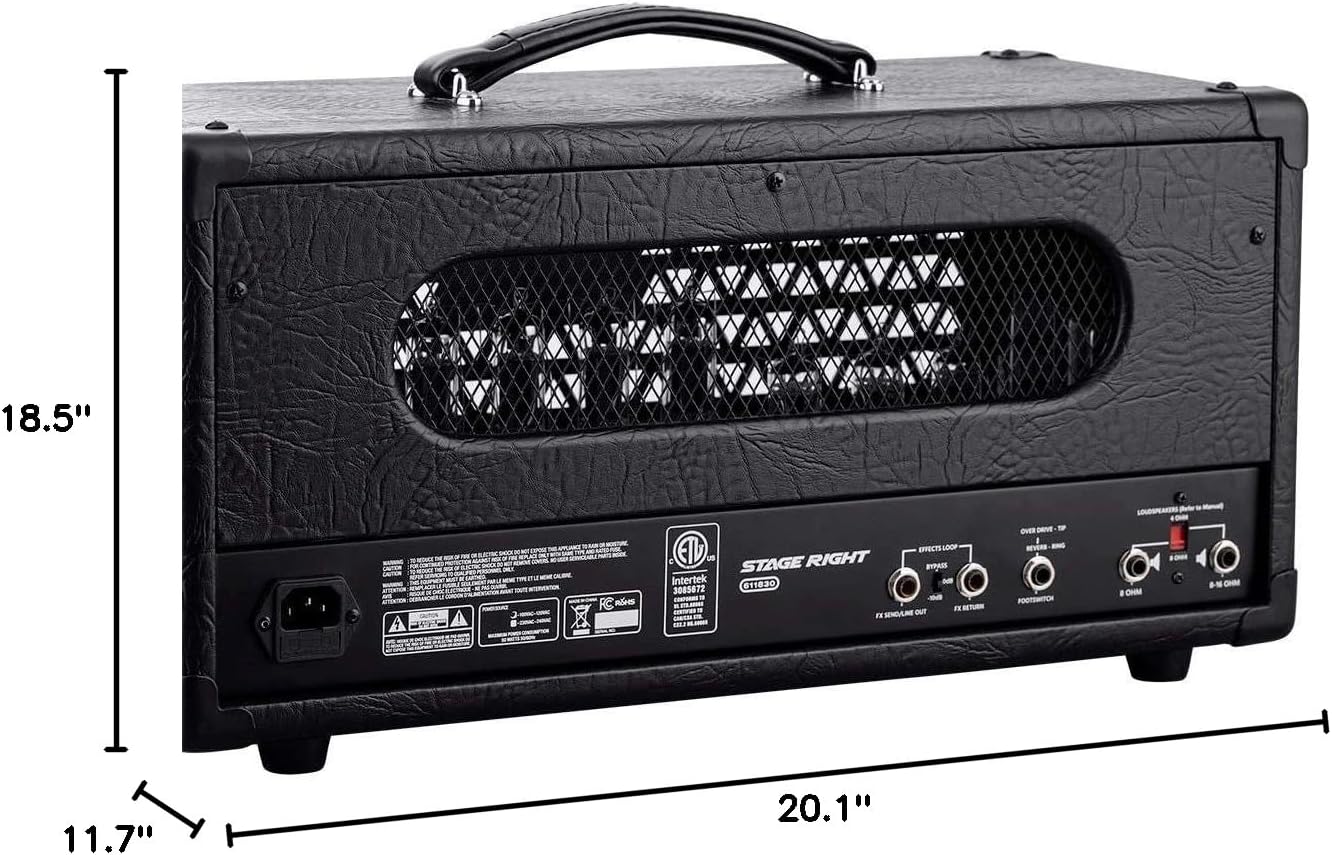 Monoprice 1x12 Guitar Speaker Cabinet With Celestion Vintage 30, Designed to Match to our 30-Watt Stage Right Head - Stage Right Series