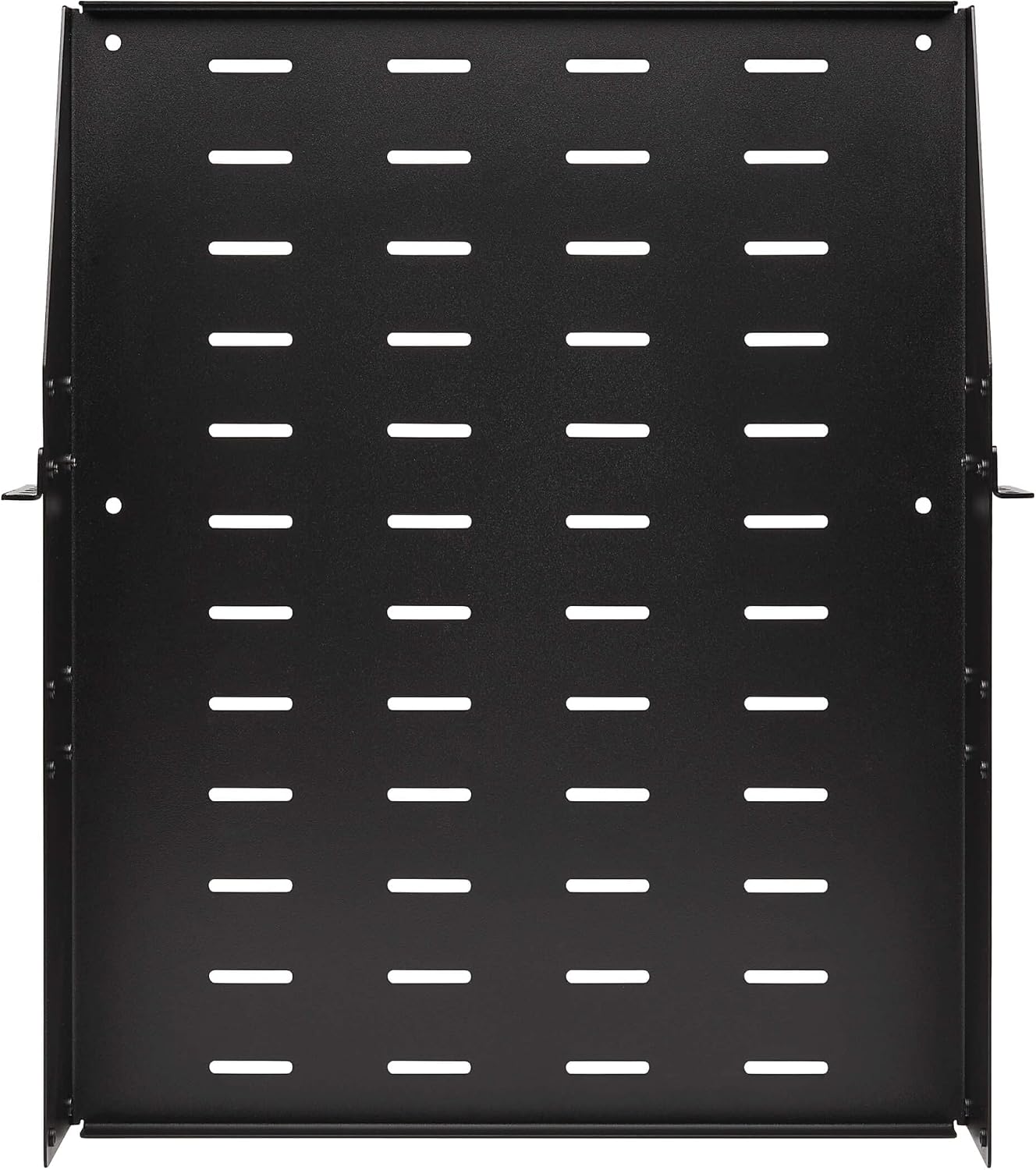 Tripp Lite 2U Universal Mount Server Rack Enclosure Shelf, Black Steel, Vented Airflow Design, Mount Hardware Included, 21.7 inch Depth, 100 lbs / 45 kg Capacity, 5-Year Warranty (SRSHELF2PUNIV)