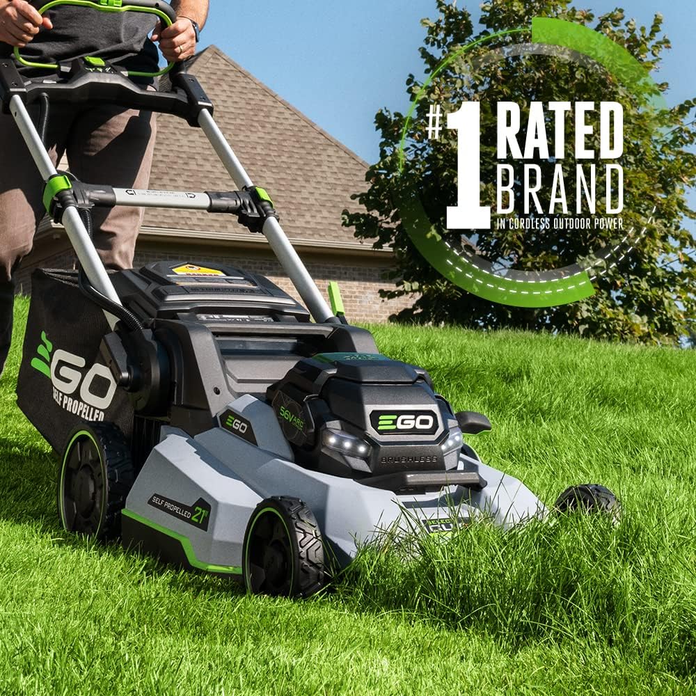 EGO POWER+ Electric Lawn Mower, Self-Propelled Cordless with Select Cut XP and Touch Drive, Battery and Charger Not Included - LM2150SP