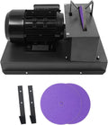 Lawn Mower Blade Sharpener, 2/3HP 500W Lawnmower Blade Grinder with 7-inch Rust-Proof Grinder Tool, 2 Sanding Paper & Bracket, Compact Workbench Sharpening for Durable Blades