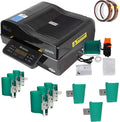 INTSUPERMAI 3D Vacuum Sublimation Heat Press Machine Muti-fuction Sublimation Machine Kit with 9 Pieces Rubber Clamp 2 Heat Resistant Tape for Mugs Transfering Printing 2800W