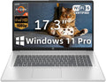 HP 17.3' Business Student Laptop | AMD Ryzen 5 7430U | FHD (1920 x 1080) IPS Display | Wi-Fi 6 | Win 11 Pro | 64 GB RAM | 2TB SSD | Natural Silver